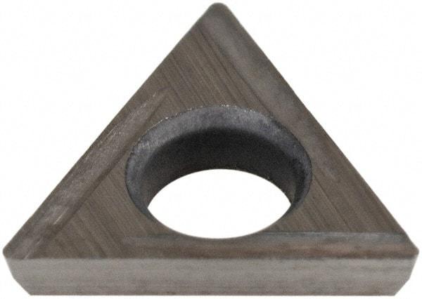 Hertel - TDHB1.280.752 Grade HT630B Cermet Boring Insert - Uncoated, 60° Triangle, 15° Relief Angle, 5/32" Inscr Circle, 3/64" Thick, 1/32" Corner Radius - USA Tool & Supply