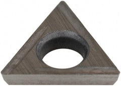 Hertel - TDHB1.280.752 Grade HT630B Cermet Boring Insert - Uncoated, 60° Triangle, 15° Relief Angle, 5/32" Inscr Circle, 3/64" Thick, 1/32" Corner Radius - USA Tool & Supply