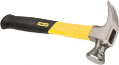 Stanley - 1-1/4 Lb Head, Straight Rip Claw Nail Hammer - 13" OAL, Carbon Steel Head, Graphite Handle with Grip - USA Tool & Supply