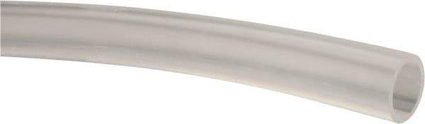 Made in USA - 1/2" ID x 5/8" OD, 1/16" Wall Thickness, Cut to Length (100' Standard Length) EVA Tube - Translucent, 30 Max psi, 36 Shore D Hardness - USA Tool & Supply