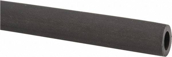 Made in USA - 3/16" ID x 5/16" OD, 1/16" Wall Thickness, Cut to Length (50' Standard Length) TPE Tube - Black, 64 Shore A Hardness - USA Tool & Supply