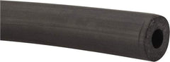 Made in USA - 1/4" ID x 5/8" OD, 3/16" Wall Thickness, Cut to Length (50' Standard Length) TPE Tube - Black, 64 Shore A Hardness - USA Tool & Supply