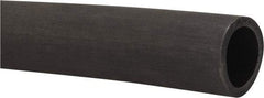 Made in USA - 3/4" ID x 1" OD, 1/8" Wall Thickness, Cut to Length (50' Standard Length) TPE Tube - Black, 64 Shore A Hardness - USA Tool & Supply