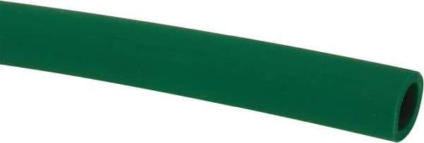 Made in USA - 1/4" ID x 3/8" OD, 1/16" Wall Thickness, Cut to Length (50' Standard Length) TPE Tube - Green, 64 Shore A Hardness - USA Tool & Supply