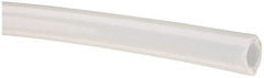 Made in USA - 3/16" ID x 5/16" OD, 1/16" Wall Thickness, Cut to Length (100' Standard Length) LLDPE Tube - Natural, 268 Max psi, 44 Shore D Hardness - USA Tool & Supply