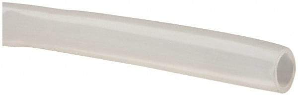 Made in USA - 3/8" ID x 1/2" OD, 1/16" Wall Thickness, Cut to Length (100' Standard Length) LLDPE Tube - Natural, 153 Max psi, 44 Shore D Hardness - USA Tool & Supply