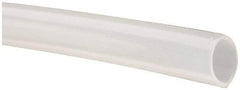 Made in USA - 1/2" ID x 5/8" OD, 1/16" Wall Thickness, Cut to Length (100' Standard Length) LLDPE Tube - Natural, 119 Max psi, 44 Shore D Hardness - USA Tool & Supply