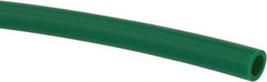 Made in USA - 11/64" ID x 1/4" OD, 0.04" Wall Thickness, Cut to Length (100' Standard Length) LLDPE Tube - Green, 205 Max psi, 44 Shore D Hardness - USA Tool & Supply