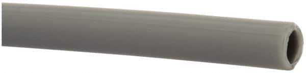 Made in USA - 11/64" ID x 1/4" OD, 0.04" Wall Thickness, Cut to Length (100' Standard Length) LLDPE Tube - Gray, 205 Max psi, 44 Shore D Hardness - USA Tool & Supply