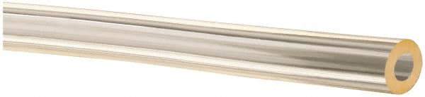 Made in USA - 1/8" ID x 1/4" OD, 1/16" Wall Thickness, Cut to Length (100' Standard Length) Ester Urethane Tube - Natural, 110 Max psi, 85 Shore A Hardness - USA Tool & Supply