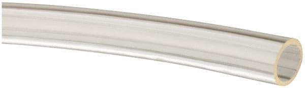 Made in USA - 1/4" ID x 5/16" OD, 1/32" Wall Thickness, Cut to Length (100' Standard Length) Ester Urethane Tube - Natural, 50 Max psi, 85 Shore A Hardness - USA Tool & Supply