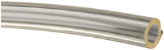 Made in USA - 1/4" ID x 3/8" OD, 1/16" Wall Thickness, Cut to Length (100' Standard Length) Ester Urethane Tube - Natural, 75 Max psi, 85 Shore A Hardness - USA Tool & Supply