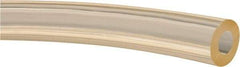 Made in USA - 1/4" ID x 1/2" OD, 1/8" Wall Thickness, Cut to Length (100' Standard Length) Ester Urethane Tube - Natural, 110 Max psi, 85 Shore A Hardness - USA Tool & Supply