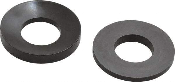 Gibraltar - 5/8" Bolt, Black Oxide, Case Hardened Steel, Spherical Washer Assembly - 11/16" Female, 21/32" Male Inside x 1-3/8" OD, 5/16" Thick, 1-3/4" Radius, 12L14 Grade - USA Tool & Supply