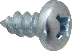 Value Collection - #12 Pan Head Phillips Sheet Metal Screw - Steel, 1/2" Length Under Head, Grade 2 - USA Tool & Supply