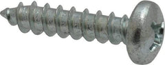 Value Collection - #12 Pan Head Phillips Sheet Metal Screw - Steel, 1" Length Under Head, Grade 2 - USA Tool & Supply