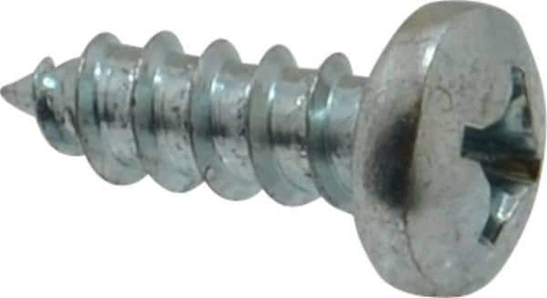 Value Collection - #14 Pan Head Phillips Sheet Metal Screw - Steel, 3/4" Length Under Head, Grade 2 - USA Tool & Supply