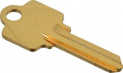 Made in USA - Arrow Key Blank - Brass - USA Tool & Supply