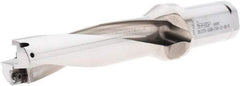 Iscar - 5-1/2" Max Drill Depth, 4xD, 1-3/8" Diam, Indexable Insert Drill - 2 Inserts, 1-1/2" Shank Diam, Straight Shank - USA Tool & Supply