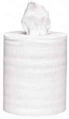 Scott - Center Pull Roll of 1 Ply White Paper Towels - 8" Wide - USA Tool & Supply