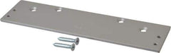 Falcon - Aluminum Drop Plate - For Use with Dor-O-Matic SC60, SC61 Door Closers - USA Tool & Supply