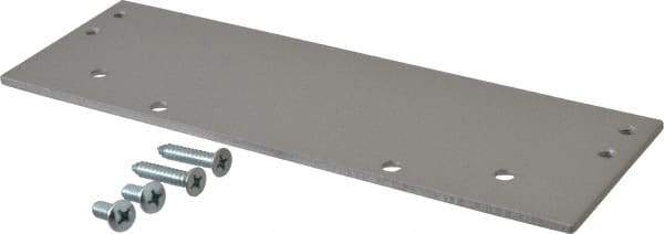 Falcon - Aluminum Parallel Drop Plate - For Use with Dor-O-Matic SC60, SC61 Door Closers - USA Tool & Supply