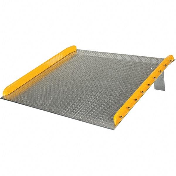 Vestil - Aluminum Dock Plate - 60" Long x 60" Wide x 10" High - USA Tool & Supply