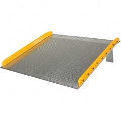 Vestil - Aluminum Dock Plate - 60" Long x 60" Wide x 10" High - USA Tool & Supply
