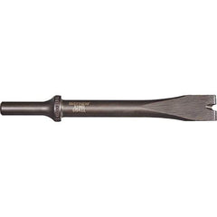 Mayhew - 1/2" Head Width, 6-1/4" OAL, Slotting Tool Chisel - Round Drive, Round Shank, Steel - USA Tool & Supply