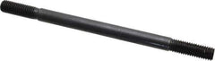 Gibraltar - 1/2-13 8" OAL Equal Double Threaded Stud - Alloy Steel, Black Oxide Finish, 1-1/2" Equal Thread Length - USA Tool & Supply