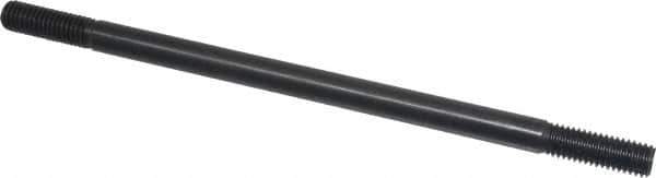 Gibraltar - 1/2-13 10" OAL Equal Double Threaded Stud - Alloy Steel, Black Oxide Finish, 1-1/2" Equal Thread Length - USA Tool & Supply