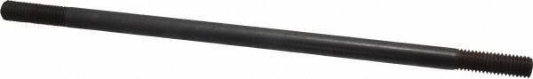 Gibraltar - 1/2-13 12" OAL Equal Double Threaded Stud - Alloy Steel, Black Oxide Finish, 1-1/2" Equal Thread Length - USA Tool & Supply