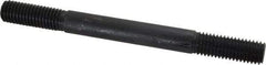 Gibraltar - 5/8-11 7" OAL Equal Double Threaded Stud - Alloy Steel, Black Oxide Finish, 1-3/4" Equal Thread Length - USA Tool & Supply