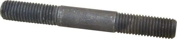 Gibraltar - 3/4-10 6" OAL Equal Double Threaded Stud - Alloy Steel, Black Oxide Finish, 2" Equal Thread Length - USA Tool & Supply