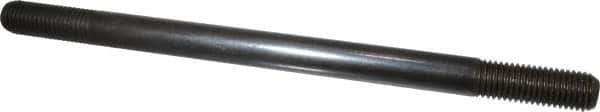 Gibraltar - 3/4-10 12" OAL Equal Double Threaded Stud - Alloy Steel, Black Oxide Finish, 2" Equal Thread Length - USA Tool & Supply