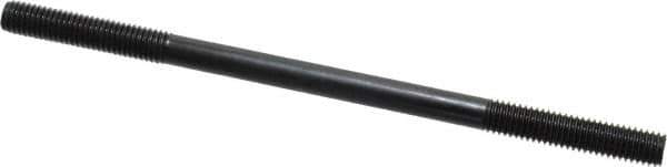 Gibraltar - M8x1.25 150mm OAL Equal Double Threaded Stud - Alloy Steel, Black Oxide Finish, 35mm Equal Thread Length, Metric - USA Tool & Supply