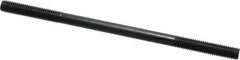 Gibraltar - M8x1.25 150mm OAL Equal Double Threaded Stud - Alloy Steel, Black Oxide Finish, 35mm Equal Thread Length, Metric - USA Tool & Supply
