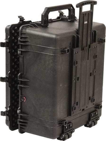 Pelican Products, Inc. - 28-13/32" Wide x 28-7/16" Deep x 17-21/32" High, Shipping/Travel Case - Black, Plastic - USA Tool & Supply