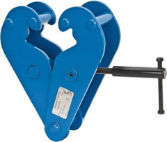 Value Collection - 6,000 Lbs. Load Capacity Beam Clamp - 3.2 to 12.6 Inch Max Grip - USA Tool & Supply