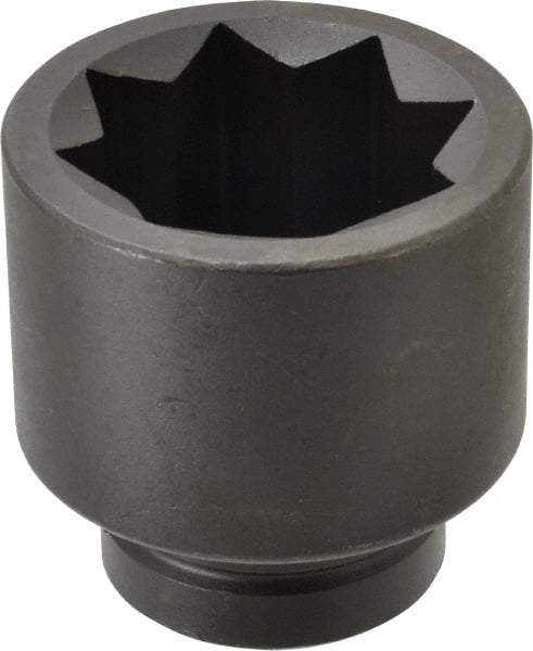 Proto - 1" Drive 2" Impact Socket - 8 Points, 3-1/2" OAL - USA Tool & Supply