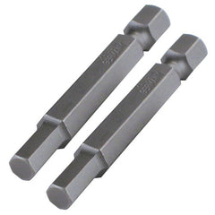 Hex Metric Power Bit 8.0 × 50mm (2 Bit Pack) - USA Tool & Supply