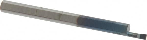 Scientific Cutting Tools - 0.06" Min Bore Diam, 0.15" Max Bore Depth, 1/8 Shank Diam, Boring Bar - USA Tool & Supply