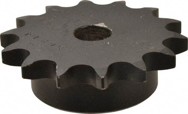 Browning - 14 Teeth, 5/8" Chain Pitch, Chain Size 50, Min Plain Bore Sprocket - 5/8" Bore Diam, 2.809" Pitch Diam, 3.11" Outside Diam - USA Tool & Supply