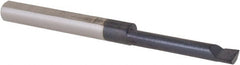 Scientific Cutting Tools - 0.1" Min Bore Diam, 0.6" Max Bore Depth, 1/8 Shank Diam, Boring Bar - USA Tool & Supply