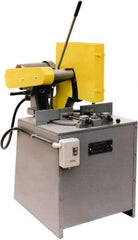 Kalamazoo - 16 or 18" Blade Diam, 1" Arbor Hole, Miter Chop & Cutoff Saw - 4,400 RPM, 10 hp, 220/440 Volts, 3 Phase - USA Tool & Supply