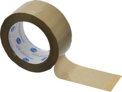 Intertape - 2" x 60 Yd Natural (Color) Rubber Adhesive Sealing Tape - Polypropylene Film Backing, 3 mil Thick, 32 Lb Tensile Strength, Series 1100 - USA Tool & Supply