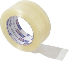 Intertape - 2" x 110 Yd Clear Acrylic Adhesive Sealing Tape - Polypropylene Film Backing, 2.1 mil Thick, 27 Lb Tensile Strength, Series 400 - USA Tool & Supply