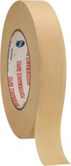 Intertape - 1" Wide x 60 Yd Long White Paper Masking Tape - Series PG24, 7.2 mil Thick, 26 In/Lb Tensile Strength - USA Tool & Supply