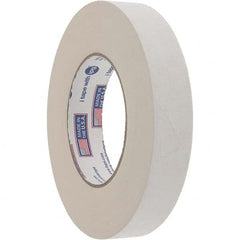 Intertape - 1" Wide x 36 Yd Long x 7 mil Tan/Natural Paper Masking Paper - USA Tool & Supply