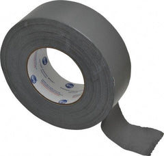 Intertape - 2" x 55m Silver Duct Tape - 11 mil, Rubber Adhesive, Polyethylene Cloth Backing, 20 Lb/ln Tensile Strength, 32°F to 180°F, Series AC36 - USA Tool & Supply